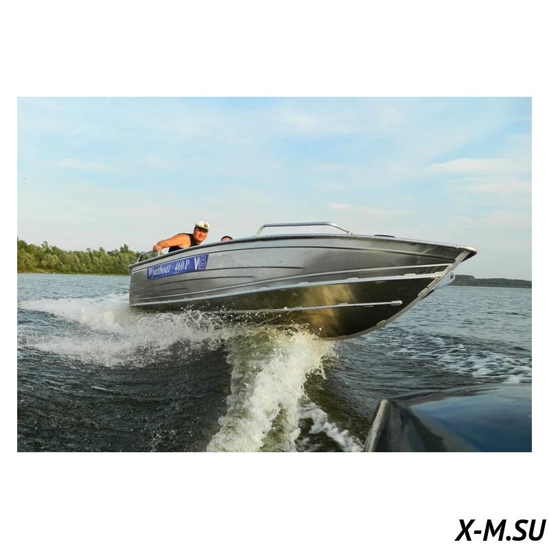 Алюминиевая моторная лодка WYATBOAT-460P Алюминиевая моторная лодка WYATBOAT-460P