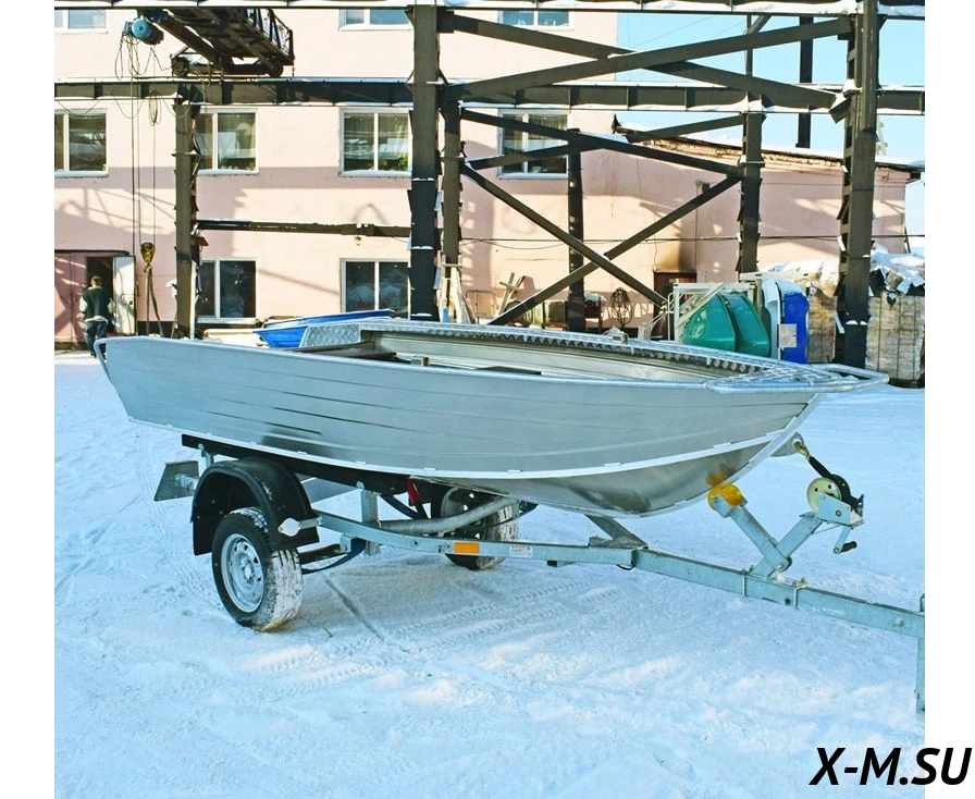 Алюминиевая моторная лодка WYATBOAT-390P Алюминиевая моторная лодка WYATBOAT-390P