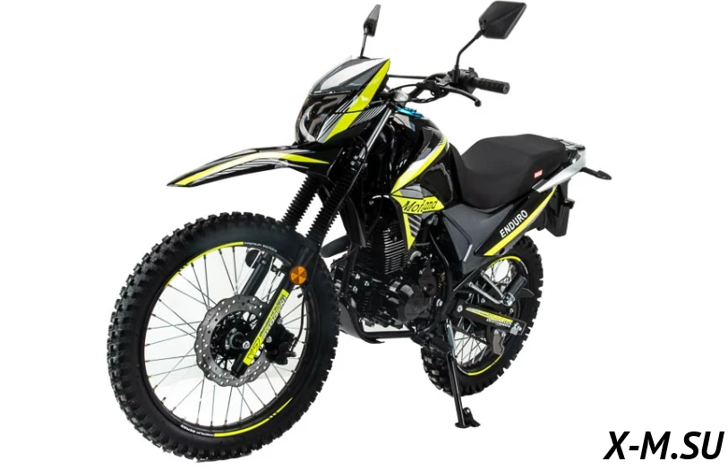 Мотоцикл MOTOLAND (МОТОЛЕНД) ENDURO LT 250 (165FMM) NEON (2023г.) Мотоцикл MOTOLAND (МОТОЛЕНД) ENDURO LT 250 (165FMM) NEON (2023г.)