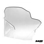 Стекло ветровое для снегохода STELS 600, 800 VIKING, ЕРМАК (высота 52см, толщина 3мм, ПЭТг)