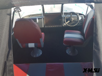 Мягкая накидка на задний рундук с установкой