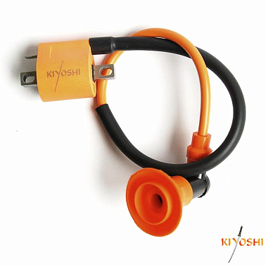 Катушка зажигания со свечным колпачком 2Т 1E40QMB, JOG (3KJ) KIYOSHI 