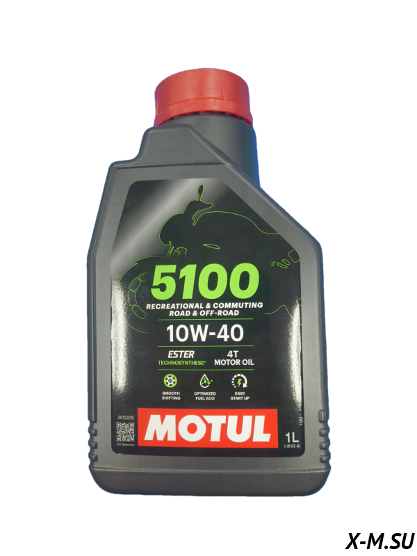 Масло моторное Motul 10w40 4Т 5100 1л Масло моторное Motul 10w40 4Т 5100 1л