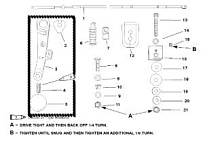 Комплект ручного адаптера (JET 45) 2-Х ТАКТНОГО ПЛМ MERCURY 55 Серийный номер от 0G290585 до 0G589999