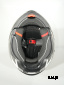 Шлем модуляр HETOSHI FF935 Shogun цв.Черно-серый  Матовый р.M